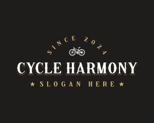 Retro Cycling Bike logo