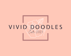 Feminine Flower Business logo design