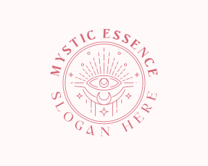 Eye Mystical Tarot logo design