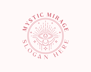 Eye Mystical Tarot logo design