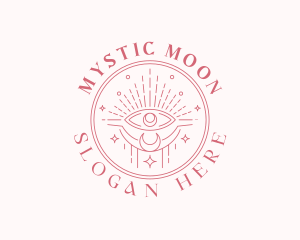 Eye Mystical Tarot logo design