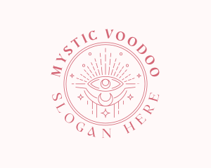 Eye Mystical Tarot logo design