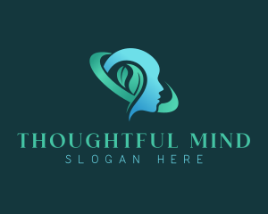 Mental Psychiatry Eco logo design