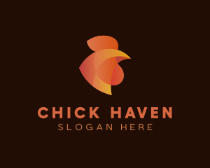 Gradient Poultry Chicken logo