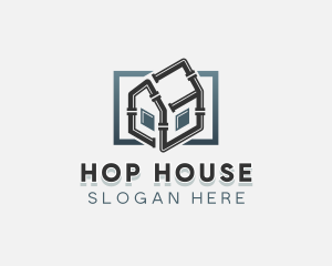 Pipe House Plumbing logo design