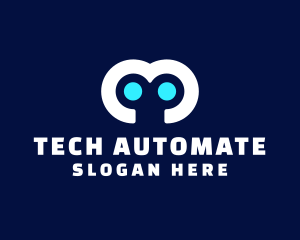 Robot Eyes Tech  logo