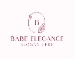 Floral Garden Wedding logo design