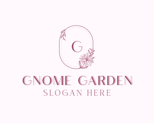 Floral Garden Wedding logo design