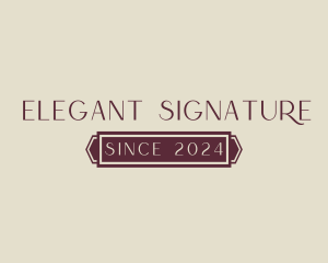 Elegant Beauty Fashion logo design