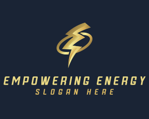 Lightning Bolt Energy logo design