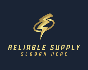 Lightning Bolt Energy logo design