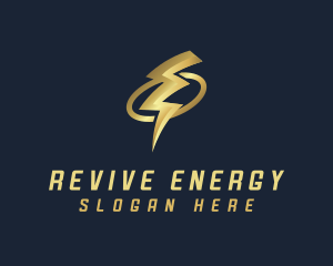 Lightning Bolt Energy logo design