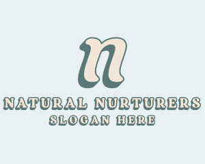 Stylist Salon Boutique Letter N logo design