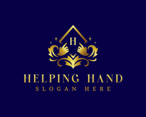 Luxury Hand Spa logo design