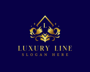 Luxury Hand Spa logo design