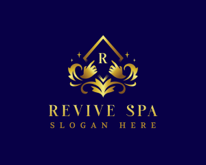 Luxury Hand Spa logo design