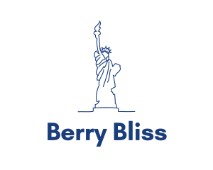 USA Statue of Liberty logo design