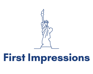 USA Statue of Liberty logo design