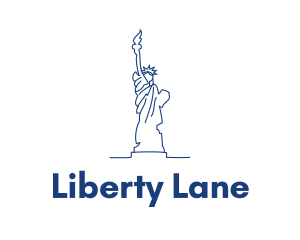 USA Statue of Liberty logo design