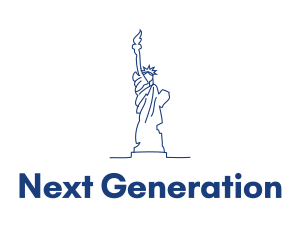 USA Statue of Liberty logo design