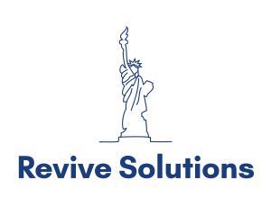 USA Statue of Liberty logo design