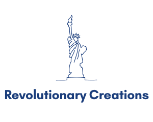 USA Statue of Liberty logo design