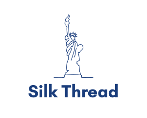 USA Statue of Liberty logo design