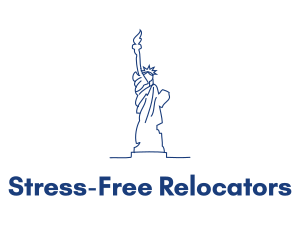 USA Statue of Liberty logo design