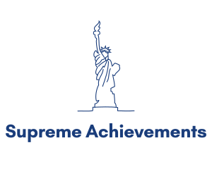 USA Statue of Liberty logo design