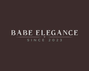 Elegant Professional Business logo design