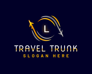 Travel Plane Aircraft logo design