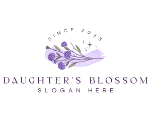 Dainty Floral Beauty logo design