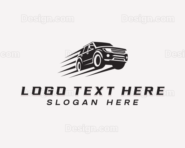 Fast Car SUV Logo