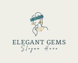 Feminine Jewelry Accessory logo design