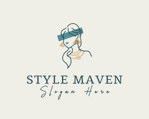 Feminine Jewelry Accessory logo design