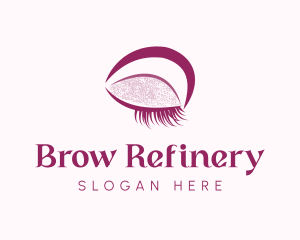 Purple Eyebrow Makeup logo