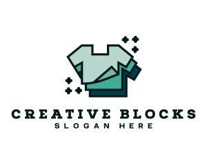 Sparkling Clean Shirt logo design