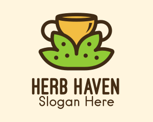 Tea Leaves Cup  logo