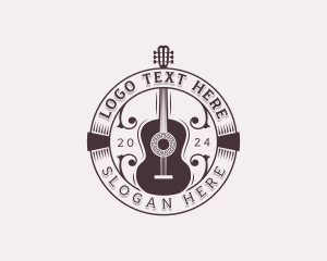 Acoustic Guitar Country Music logo