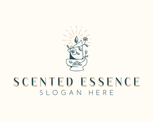 Scented Flower Decoration logo design