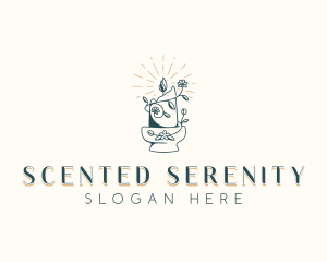 Scented Flower Decoration logo design