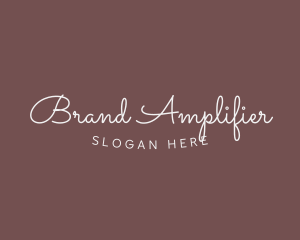 Elegant Beauty Advertising logo design