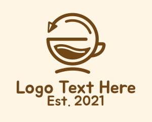 Brown Coffee Cycle logo