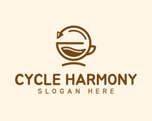 Brown Coffee Cycle logo