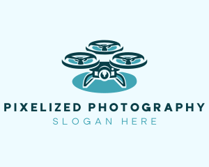 Drone Logistics Delivery logo design