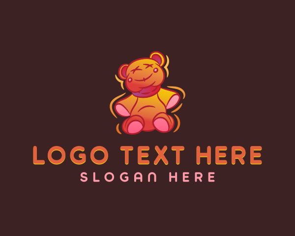 Teddy Bear logo example 1