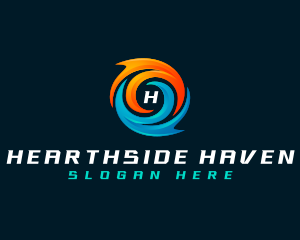 Heating Cooling Ventilation logo