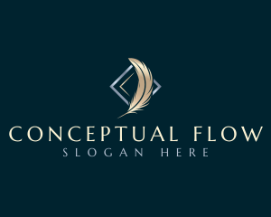 Feather Quill Plume logo