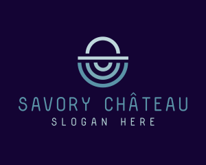 Buffet Cloche Catering logo design