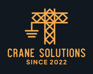 Construction Crane Scaffolding  logo